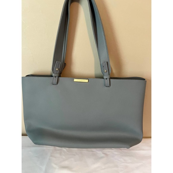 Kate Loxton London Women's Grayish Blue Shoulder Bag 18" Wide x 10 1/2" Tall - Picture 3 of 10